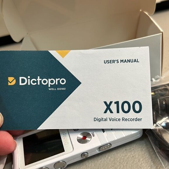 Dicto pro X100 Digital Voice Recorder - Picture 11 of 12